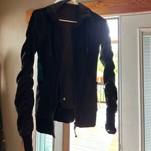 Black Lulu Lemon Jacket Size 2